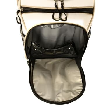 ASK ECHO 2024 T-Lock Golf Cart Bag with 14 Way Organizer Divider Top, Premium Cart Bag with Handles and Rain Cover, for Men (Toasted Almond) - Image 8