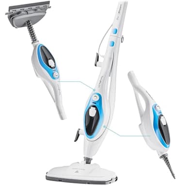PurSteam 10-in-1 Steam Mop, Floor Steamer with Detachable Handheld Steam Cleaner for Tile, Hardwood Floors - Image 1