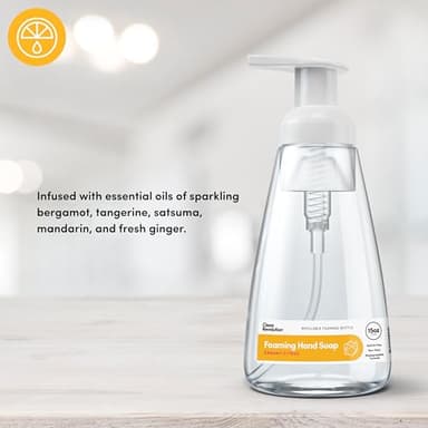 Clean Revolution Ready to Use Foaming Hand Soap | Three Pack | Jumbo 15oz Bottles | Gentle, Moisturizing & Eco-Friendly | Real Essential Oils | Dreamy Citrus, 15 Fl Oz (Pack of 3) - Image 2