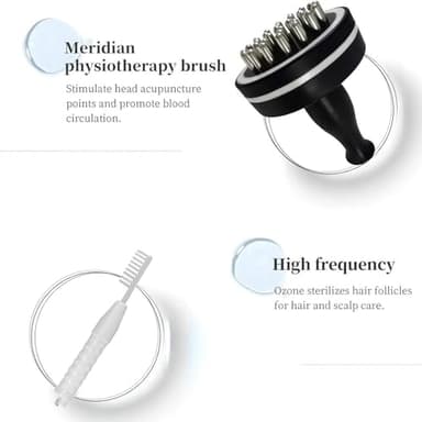 HENGCMM Skin Diagnosis Hair Analyzer, Skin Hair Scalp Detector, Digital Microscope Scalp Hair Follicle Detector with 7 Handles, Hair Follicle Skin Analyser Machine or Home Spa Salon Use - Image 7