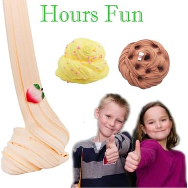 Butter Slime Kit 11 Pack Party Favors for Kids, Colorful Stress Relief Toy for Girls Boys, Easter Filling Stuffers, Christmas Stocking Stuffers - Image 5