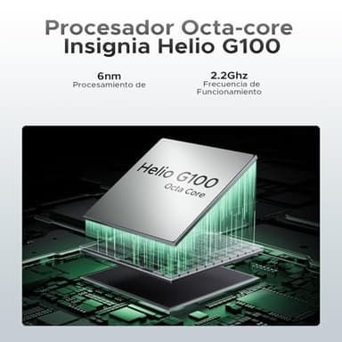 DOOGEE S Cyber Pro Rugged Phone, 10800mAh Android 14 Rugged Smartphone, 32GB+512GB, Helio G100 Octa Core Gaming Phones, 6.6" FHD+ 120Hz IPS Waterdrop Screen, 4G Dual SIM Mobile Phone, Green - Image 3