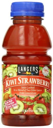 Langers Juice Cocktail, Kiwi Strawberry, 10 Fl Oz (Pack of 12) - Image 1