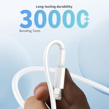 iPhone Charger [Apple MFi Certified] 3Pack 3.3FT Lightning to USB Charging Cord Car iPhone Carplay Cable Compatible iPhone 14 13 12 11 Pro Max XR XS X 8 7 6 Plus SE iPad and More - Image 4