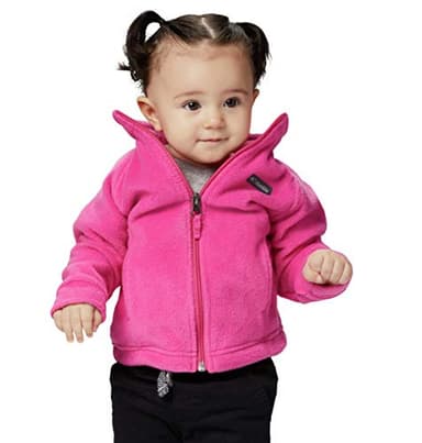 Columbia unisex-baby Benton Springs Fleece Jacket, Pink Ice, 12-18 Months - Image 6