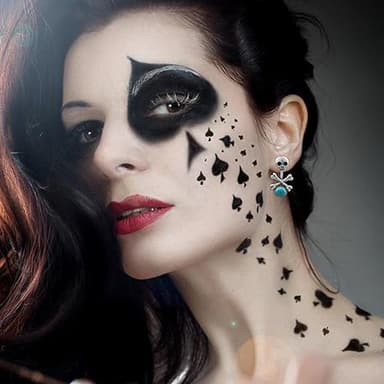 Halloween Earrings Silver Turquoise Skull Stud Earrings Skull Head Earrings for Men Women Birthstone Earrings for Halloween Gift - Image 7