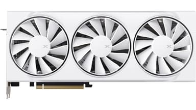 XFX Swift AMD Radeon RX 9070XT Triple Fan White Gaming Edition with 16GB GDDR6 HDMI 3xDP, AMD RDNA 4 RX-97TSWF3W9 - Image 4