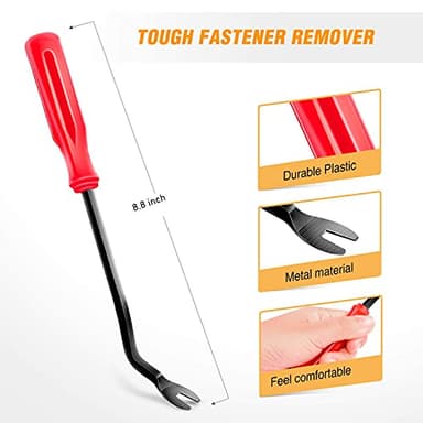 GOOACC - GRC-33 240PCS Bumper Retainer Clips Car Plastic Rivets Fasteners Push Retainer Kit Most Popular Sizes Auto Push Pin Rivets Set -Door Trim Panel Fender Clips for GM Ford Toyota Honda Chrysler - Image 5