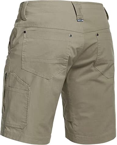 CQR Men's Stretch Utility Shorts, Lightweight Quick Dry Casual Shorts, Hiking Golf Cargo Shorts with Zipper Pockets, Sedona Shorts Tan, 42W x 10L - Image 7