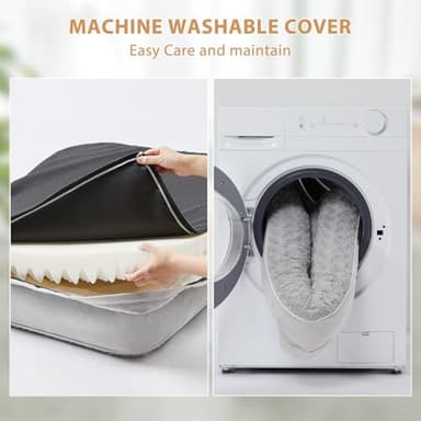 BFPETHOME Orthopedic Dog Beds for Large Dogs-Waterproof Sofa Dog Bed with Removable Washable Cover, Large Pet Bed with Waterproof Lining and Nonskid Bottom, Pet Bed for Dogs - Image 6