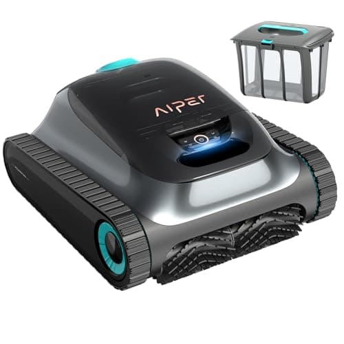 Aiper Scuba S1 Robotic Pool Cleaner, 150 Min Battery Life, WavePath 2.0 Smart Navigation, Over-The-Waterline Scrubbing, for Inground and Above Ground Pools up to 1600 sq.ft - Image 1