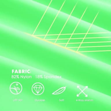 Willit Boys Rash Guard Swim Shirt Baby/Toddler Long Sleeve UPF 50+ Sun Protection SPF Quick Dry Shirt Fluorescent Green 18-24 Months - Image 3