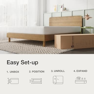 Novilla Twin Mattress, 6 Inch Twin Bed Mattress for Kids, Gel Memory Foam Mattresses for Cooling Night Sleep & Pressure Relief, CertiPUR-US Certified - Image 9