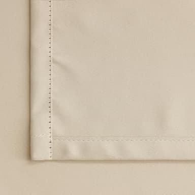 BGment Blackout Curtains 40 Inch Length for Cafe - 38 x 40 Inch Short Window Curtains Rod Pocket and Back Tab Thermal Insulated Room Darkening Curtains for Kitchen Bathroom, 2 Panels, Champagne - Image 5