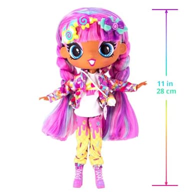 Sweetie Decora Fashion Girlz 11" Doll Stickers & Endless Style Fun for Creative Play - Image 5