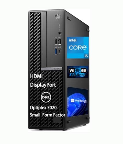 Dell Optiplex 7020 SFF Business Desktop Computer, Intel Core I5-14500, 14Core, 20 Threads, up to 5GHz, 32GB RAM 1TB SSD, DVD-RW, RJ-45 Ethernet, HDMI, DP, WIFI6, Bluetooth, Windows 11 Pro - Image 1