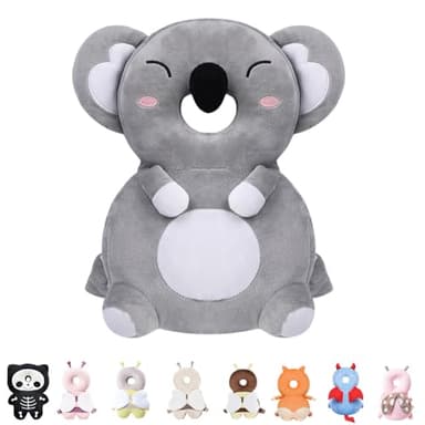 Raelitego Baby Head Protector Backpack for Falling Crawling and Walking Toddler Essentials Harness Infant Koala Toys Helmets Baby Christmas Gifts Essentials Must Have Stuff Items for 0.5-2 Years - Image 1
