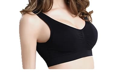 ohlyah Women s Seamless Wire-Free Bra with Removable Pads 3 Pack black White Nude XXL 36DD 38D 40B 40C 42B - Image 6