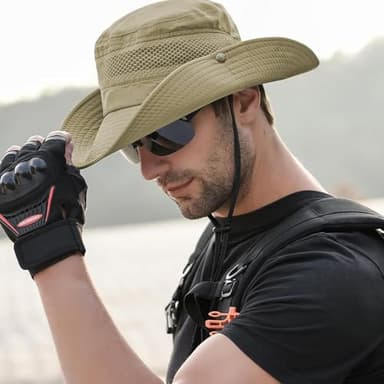 ZOORON Sun Hats for Men Women Fishing Hat UPF 50+ Wide Brim Bucket Hat Summer with UV Protection for Hiking Beach Hats - Image 5