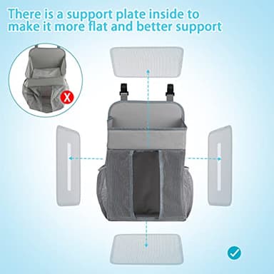 Baby Playpen with Mat 75"*59", Extra Large Playpen for Babies and Toddlers with Storage Bag, BPA-Free, Non-Toxic, Safe No Gaps Playards for Babies, Sturdy Safety Play Yard for Indoor Outdoor Fun, Grey - Image 5