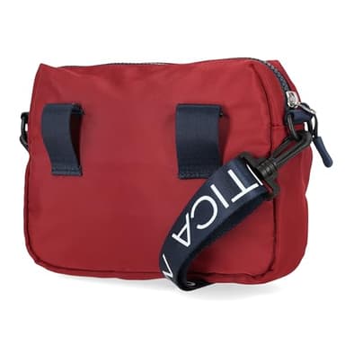 Nautica Nylon Bean Crossbody/Belt Bag with Adjustable Shoulder Strap, Cranberry - Image 4