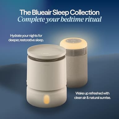 BLUEAIR Room Humidifier - DreamWell - 48Hr Top-Fill Mist-Free InvisibleMist Technology Aroma Stone for Essential Oils and Soothing Mood Lighting - Quiet Operation for Bedroom and Home Use, Beige - Image 11