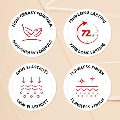 TIRTIR Mask Fit Red Cushion Foundation | Full coverage, Weightless, Skin fit, Satin Glow Finish, Korean Makeup BB Foundation, beauty, Tattoo cover up, Buildable (#24W Soft Beige, 0.63 Fl Oz) - Image 7