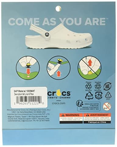 Crocs Girls and Teens Cute Collection Multi Packs Charms for Kids’ Shoes – Medium Width – Single Size Girly Icon 5-Pack One Size Medium - Image 2