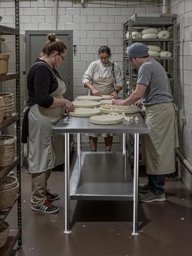 Atelicf All-Stainless Steel Prep Table, 24 X 48 Inches, with Rounded-Edges and Adjustable Undershelf, Heavy-Duty Build for Outdoor Use,Restaurants,Hotels,Workshops,Kitchens,Gardens - Image 5