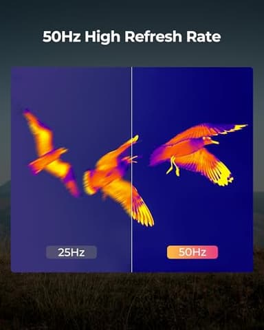 TOPDON TS004 Thermal Imaging Monocular, 320 x 240 TISR 256 x 192 IR Resolution, Supported Wireless Connection, 13mm 50Hz Thermal Night Vision with 11h Battery Life, IP67 Monocular for Hunting - Image 3