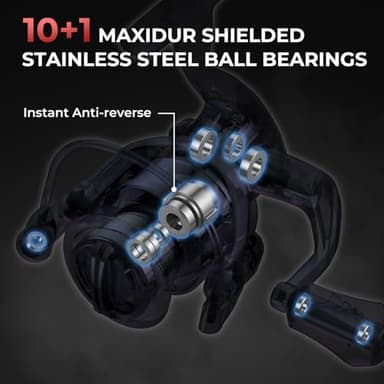 KastKing Sharky III Spinning Fishing Reel,Size 3000 - Image 7