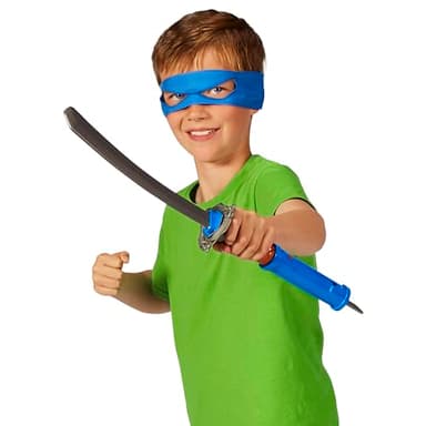 Tales of Teenage Mutant Ninja Turtles: Mutations Build N Battle Leonardo Katana Sword Basic Role Play Set by Playmates Toys - Image 4