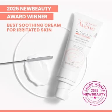 Avène Tolerance Control Soothing Skin Recovery Cream, for Hypersensitive Dry Skin, Restores Skin Barrier, Calms sensations of skin discomfort, Sterile Pump, Face Moisturizer, Fragrance-Free 1.3 Fl Oz - Image 2