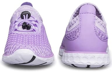 DOUSSPRT Water Shoes for Kids Boys Girls Quick Dry Beach Sports Swim Pool Aqua Shoes for Toddler/Little Kid/Big Kid Purple 4 - Image 3