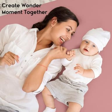 Yoofoss Baby Crib Sheets for Boys Girls, Fitted Crib Sheet 2 Pack for Standard Crib and Toddler Mattress, Super Soft Microfiber Baby Sheet 28x52x8in Pink + Butterflies - Image 7