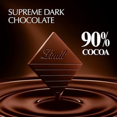 Lindt EXCELLENCE 90% Cocoa Dark Chocolate Bar, Christmas Candy, 3.5 oz. (12 Pack) - Image 5