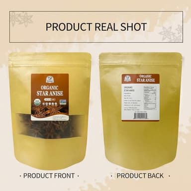52USA Organic Star Anise - 4oz | Non-GMO, Whole Spice | Premium Quality for Cooking, Baking & Tea | Natural Flavor & Aroma - Image 8
