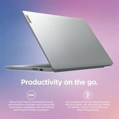 Lenovo IdeaPad Laptop Computer 2025, 15.6" Display, 20GB RAM, 1.6TB Storage (1TB SSD + 128GB eMMC + 500GB Ext), Intel Dual Core Processor, Long Battery, MarxsolAccessory, 1 Year Office 365, Win 11 - Image 6