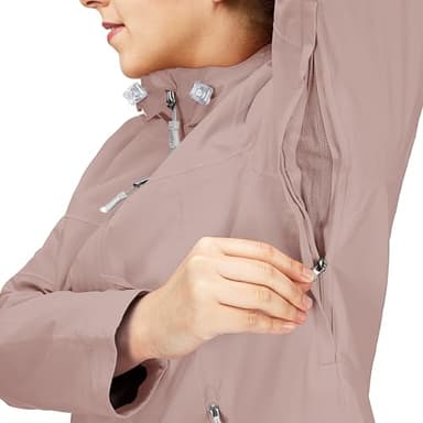 33,000ft Packable Rain Jacket Women Lightweight Waterproof Raincoat with Hood Cycling Bike Jacket Windbreaker - Image 4