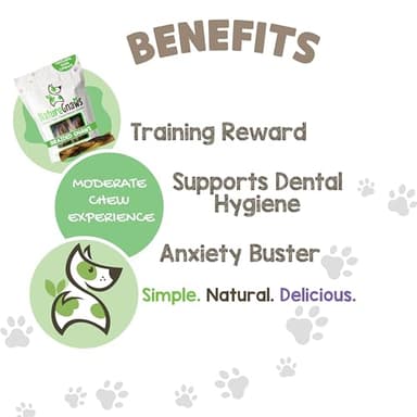 Nature Gnaws Braided Gnaws for Dogs 5-6" (3 Count) - Long Lasting for Small and Medium Dogs - Natural Beef Bully Stick Combo Braids - Rawhide Free - Image 4