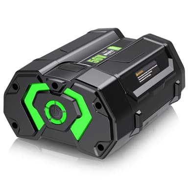 S SKSTYLE 56V 5.0Ah Battery Replacement for EGO 56V Compatible with All Power 56V EGO Power+ Tools, Battery with Upgraded Fuel Gauge - Image 1