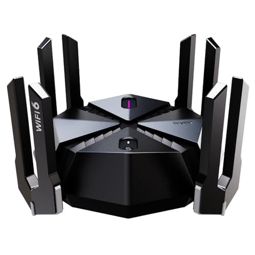 Reyee AX6000 WiFi 6 Router, Wireless 8-Stream Gaming Router, 8 FEMs, 2.5G WAN,2.0 GHz Quad-Core CPU, WPA3, Smart VPN for Large Home E6 - Image 1
