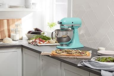 KitchenAid Artisan Series 5 Quart Tilt Head Stand Mixer with Pouring Shield KSM150PS, Aqua Sky - Image 6