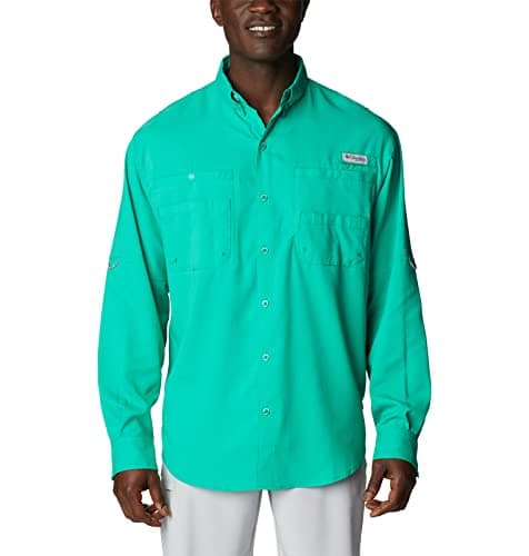 Columbia Men's Tamiami II Long Sleeve Shirt, Circuit, 2X Big - Image 1