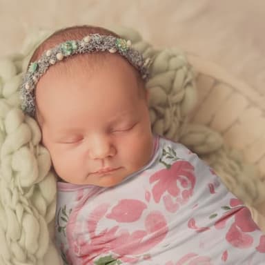 GLLQUEN BABY Girl Swaddles 0-3 Months - 3 Pack Baby Swaddles Sack for Newborn, Infant Sleep Sack, Easy Swaddling Wrap, A Pink Floral, Nursery Swaddle Blankets Essentials - Image 7