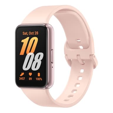 SAMSUNG Galaxy Fit3, Health/Activity Fitness Tracker, Smartwatch for Android, 13 Day Battery, Sleep/Snore Tracking, Heart Rate, 2025, Pink Gold [US Version, Amazon Exclusive, 2Yr Warranty] - Image 1