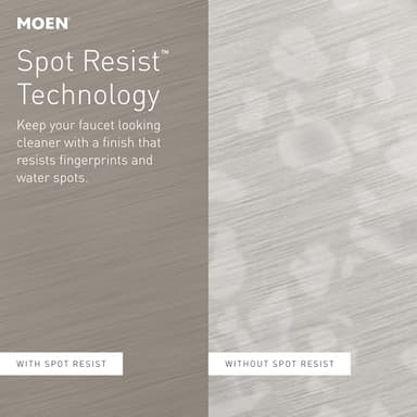 Moen 87233SRS Adler One-Handle High Arc Pulldown Kitchen Faucet with Power Clean, 24.7" L x 12.3" W x 14.6" H, Spot Resist Stainless - Image 6