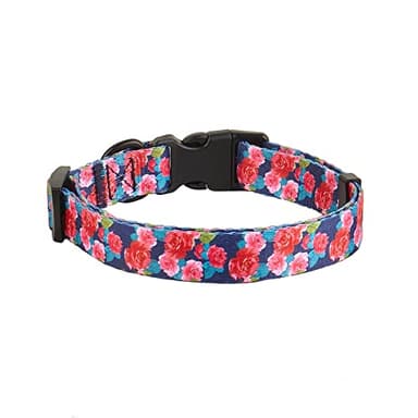 Dog Collar Adjustable Summer Flower Dog Collars with Safety Buckle Soft Comfortable Pet Collar for Small Medium Large Dogs - Image 7