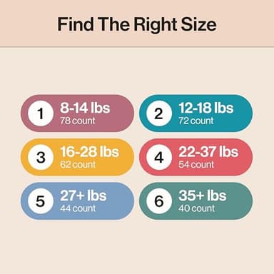 The Honest Company Clean Conscious Diapers for Delicate Skin | Up to 100% Leakproof | Hypoallergenic, Fragrance Free | Summer '25 Limited Edition Prints | Club Box, Size 2 (12-18 lbs), 72 Count - Image 6