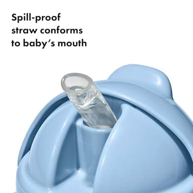 OXO Tot Transitions Straw Cup with Removable Handles - 6 oz. - Dusk - Image 2